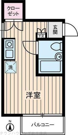 パステル青戸の物件間取画像